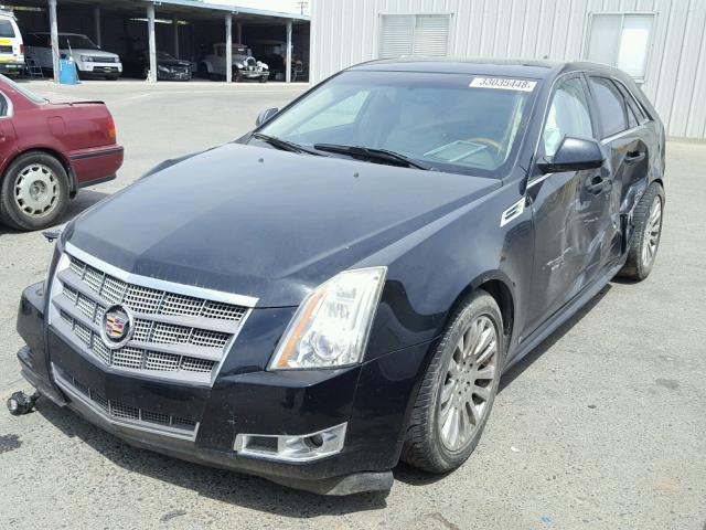 1G6DP8EV8A0136834 - 2010 CADILLAC CTS PREMIU BLACK photo 2