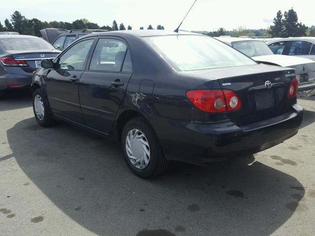 1NXBR32EX7Z892829 - 2007 TOYOTA COROLLA LE 黑色 照片 3