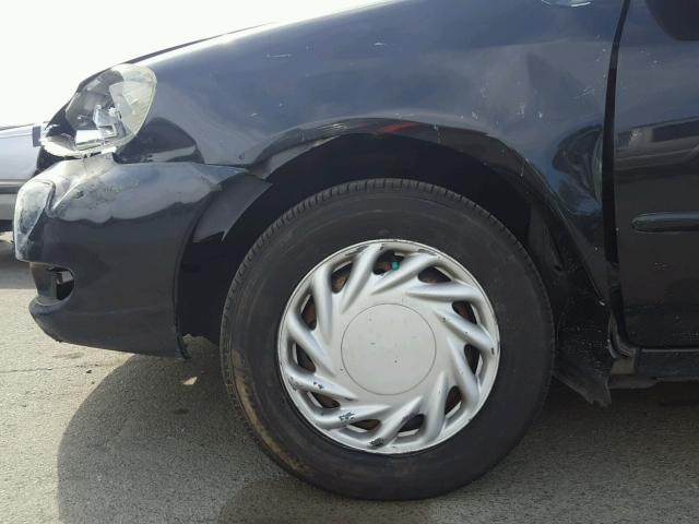 1NXBR32EX7Z892829 - 2007 TOYOTA COROLLA LE 黑色 照片 9