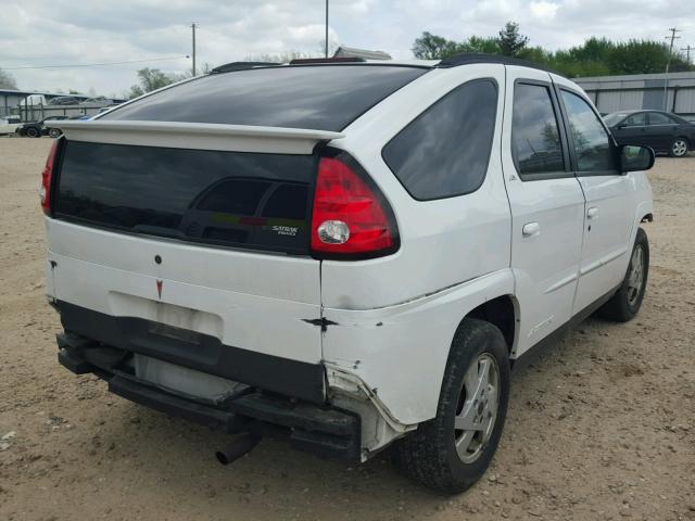 3G7DB03E92S563335 - 2002 PONTIAC AZTEK WHITE photo 4