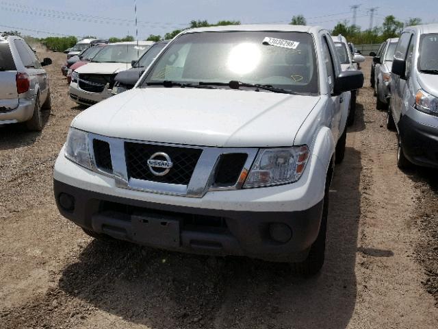 1N6BD0CT1DN721002 - 2013 NISSAN FRONTIER S WHITE photo 2