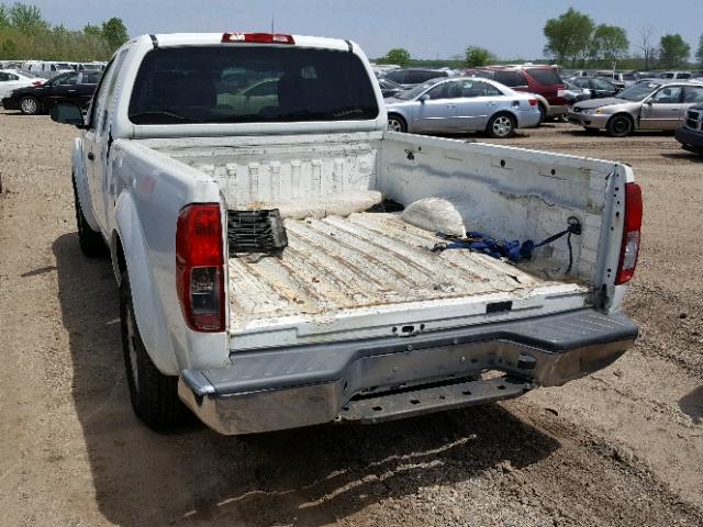 1N6BD0CT1DN721002 - 2013 NISSAN FRONTIER S WHITE photo 3