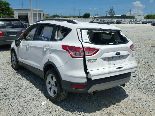 1FMCU0GX6DUB13854 - 2013 FORD ESCAPE SE WHITE photo 3