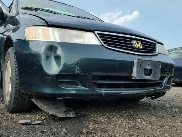 2HKRL18601H502928 - 2001 HONDA ODYSSEY EX GREEN photo 9