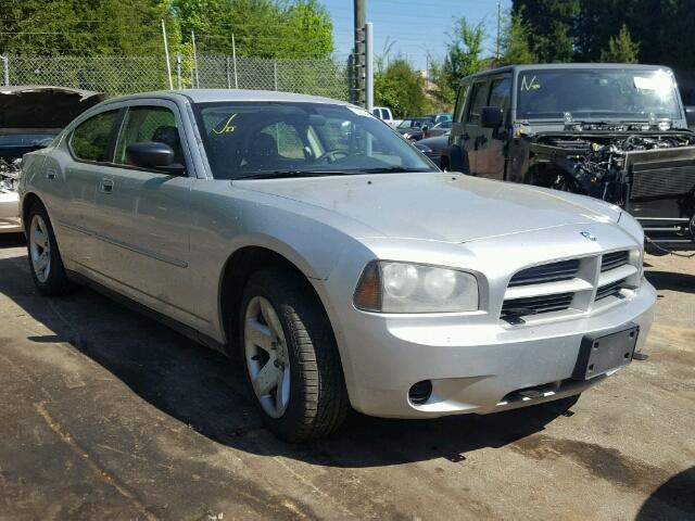 2B3KA43V89H567054 - 2009 DODGE CHARGER SILVER photo 1