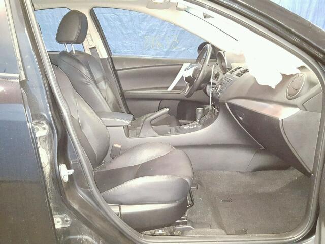 JM1BL1W87C1658173 - 2012 MAZDA 3 BLACK photo 5