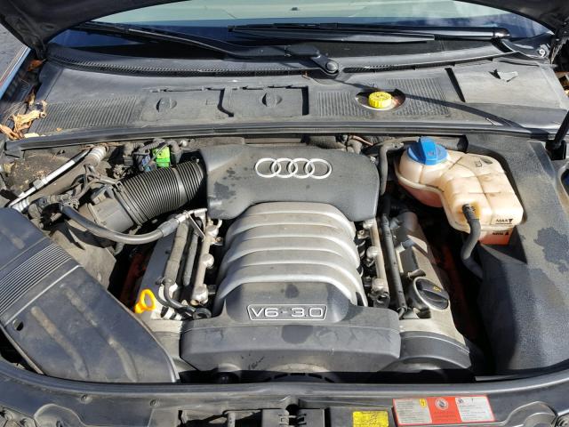 WAUJT68E64A036304 - 2004 AUDI A4 3.0 BLUE photo 7