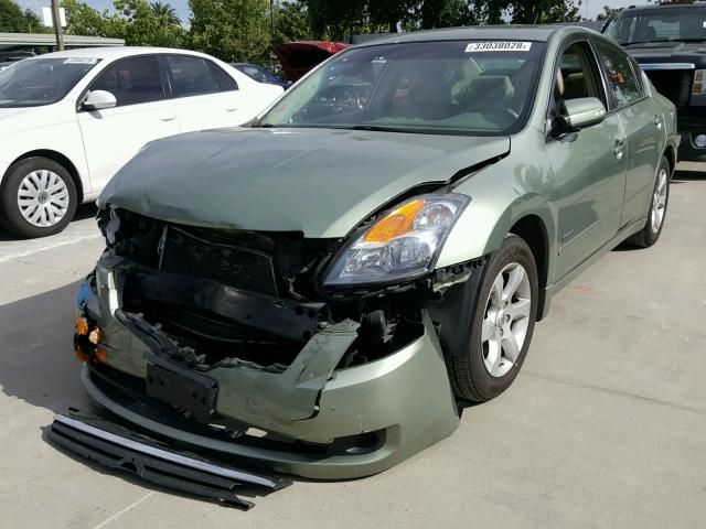 1N4CL21E48C117168 - 2008 NISSAN ALTIMA HYB GREEN photo 2