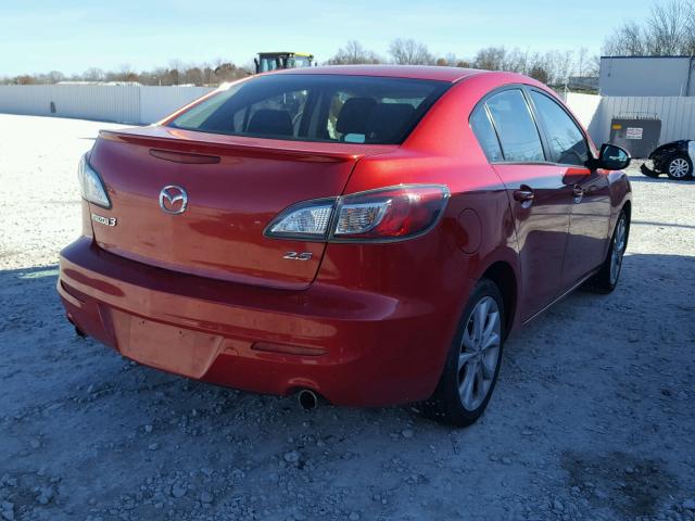 JM1BL1S6XA1291268 - 2010 MAZDA 3 S RED photo 4