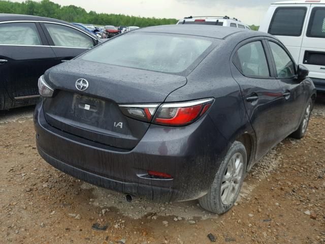 3MYDLBZV0GY103309 - 2016 TOYOTA SCION IA BLACK photo 4