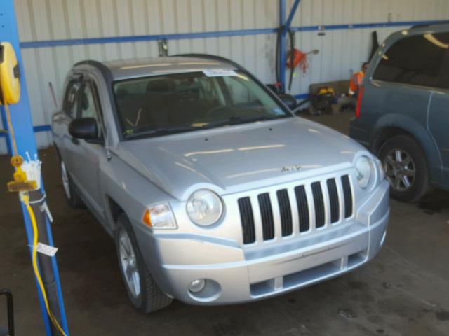 1J4FF47B39D105610 - 2009 JEEP COMPASS SP SILVER photo 1