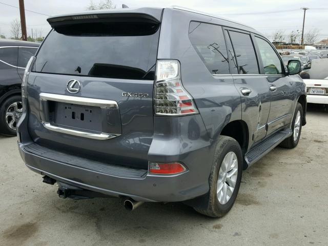 JTJBM7FX7G5130040 - 2016 LEXUS GX BASE GRAY photo 4