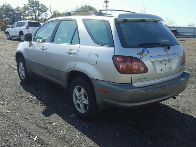 JT6HF10U9X0062461 - 1999 LEXUS RX 300 GRAY photo 3