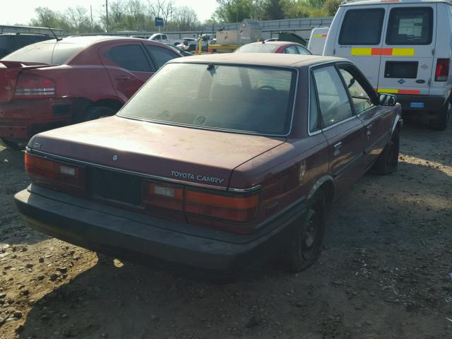 4T1SV21E3LU180096 - 1990 TOYOTA CAMRY DLX MAROON photo 4