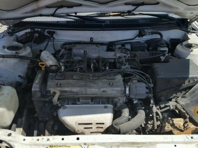 1NXBB02E4VZ587505 - 1997 TOYOTA COROLLA DX WHITE photo 7