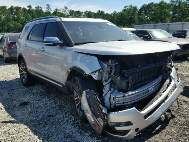 1FM5K8HT2GGC29791 - 2016 FORD EXPLORER P SILVER photo 1