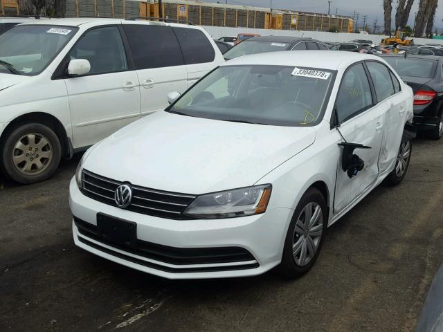 3VW2B7AJ1HM334661 - 2017 VOLKSWAGEN JETTA S WHITE photo 2