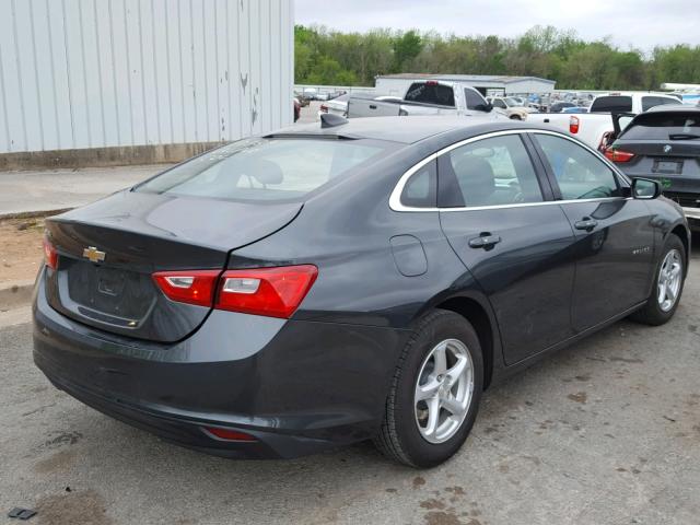 1G1ZB5ST0HF227339 - 2017 CHEVROLET MALIBU LS 绿色 照片 4