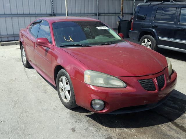2G2WP522751265225 - 2005 PONTIAC GRAND PRIX BURGUNDY photo 1