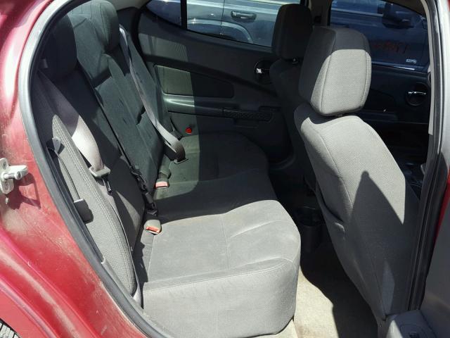 2G2WP522751265225 - 2005 PONTIAC GRAND PRIX BURGUNDY photo 6