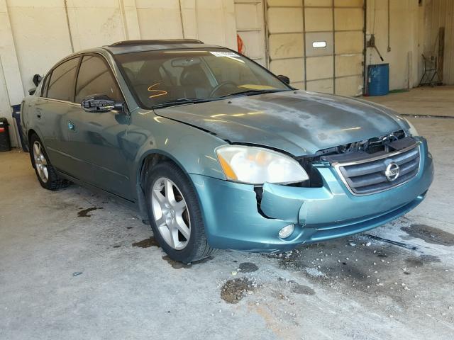 1N4BL11D72C134728 - 2002 NISSAN ALTIMA SE GREEN photo 1