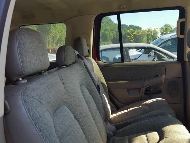 1FMZU62K93UC28908 - 2003 FORD EXPLORER X RED photo 6