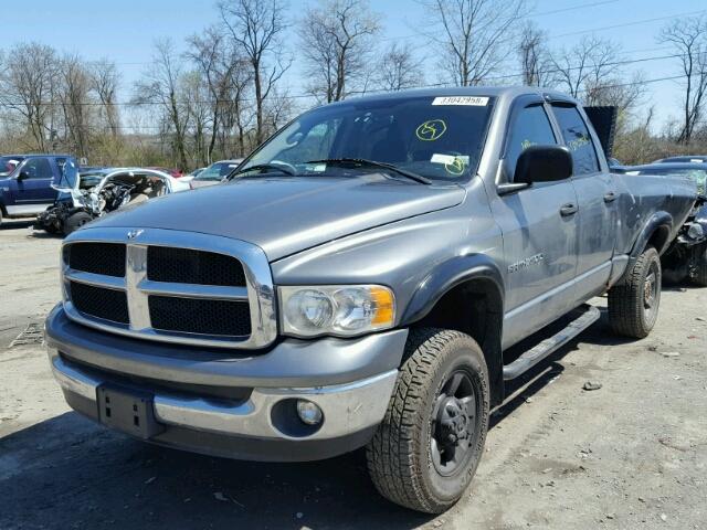 1D7KS28D15J528465 - 2005 DODGE RAM 2500 S GRAY photo 2