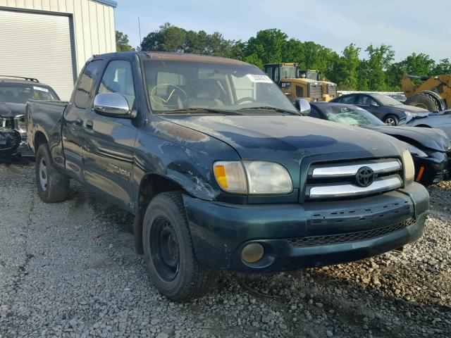 5TBRT34173S383870 - 2003 TOYOTA TUNDRA ACC GREEN photo 1