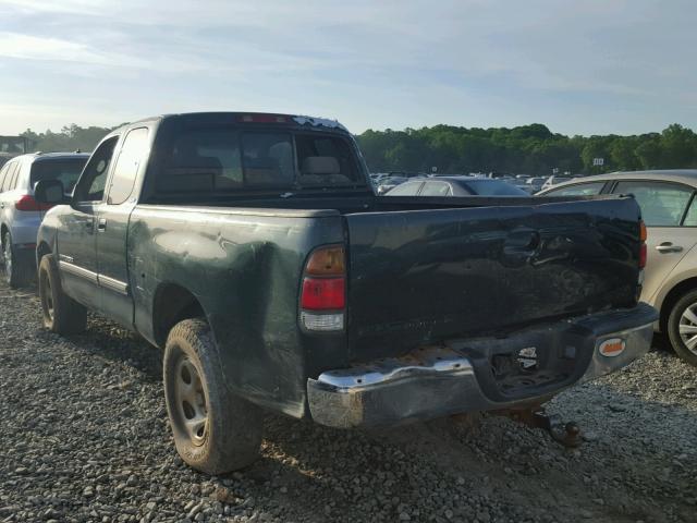 5TBRT34173S383870 - 2003 TOYOTA TUNDRA ACC GREEN photo 3