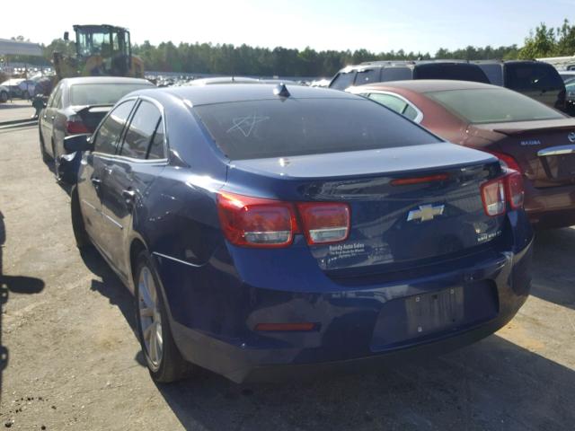 1G11G5SX7DU149567 - 2013 CHEVROLET MALIBU 3LT 蓝色 照片 3