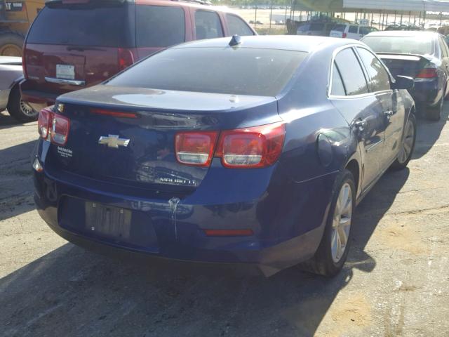 1G11G5SX7DU149567 - 2013 CHEVROLET MALIBU 3LT BLUE photo 4