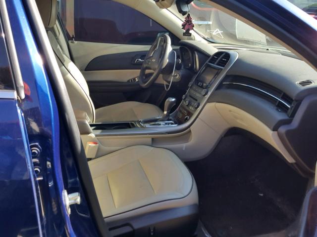 1G11G5SX7DU149567 - 2013 CHEVROLET MALIBU 3LT 蓝色 照片 5