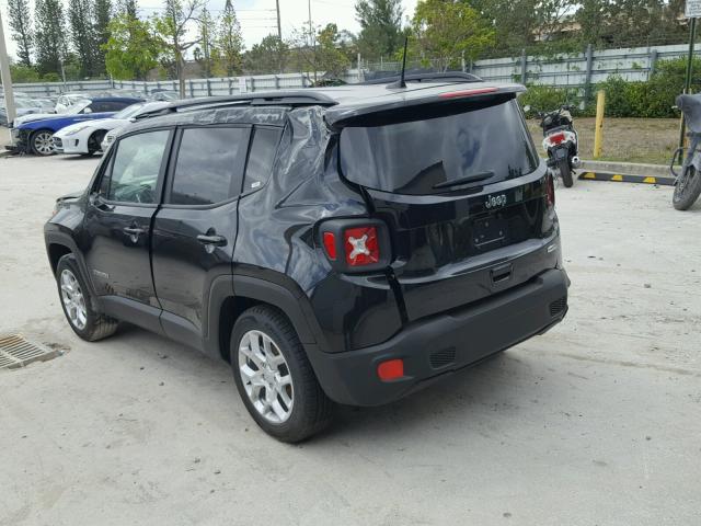 ZACCJABB5JPH05192 - 2018 JEEP RENEGADE L BLACK photo 3