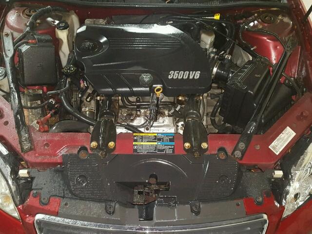2G1WT58K889276019 - 2008 CHEVROLET IMPALA 红色 照片 7