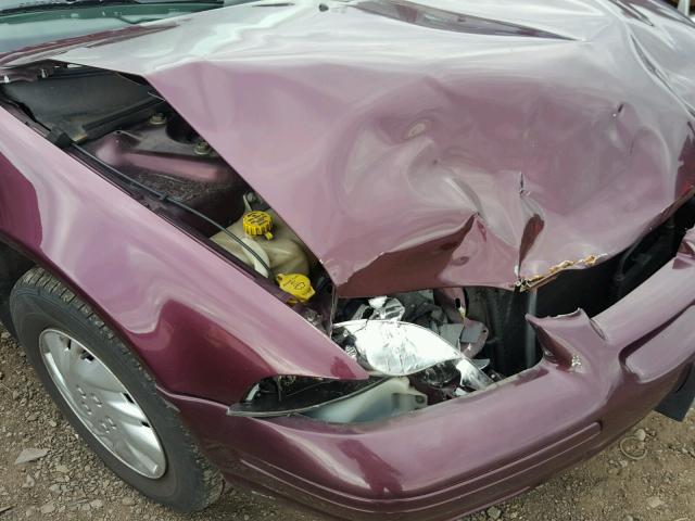 1B3EJ46X0YN219815 - 2000 DODGE STRATUS SE PURPLE photo 9