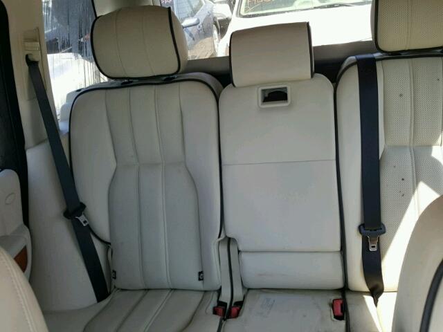 SALMF13488A271133 - 2008 LAND ROVER RANGE ROVE CHARCOAL photo 6