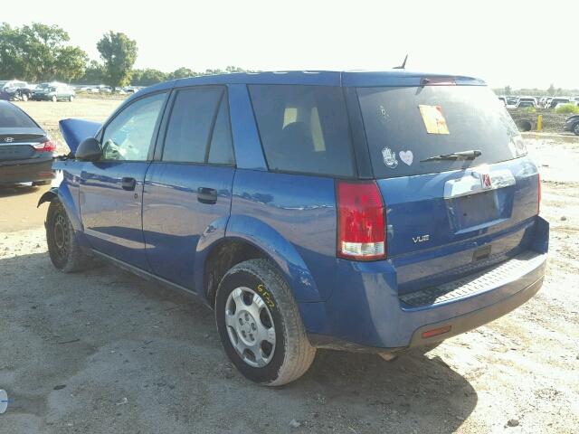 5GZCZ33D86S818588 - 2006 SATURN VUE BLUE photo 3