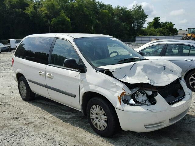 1A4GJ45R77B101510 - 2007 CHRYSLER TOWN & COU WHITE photo 1