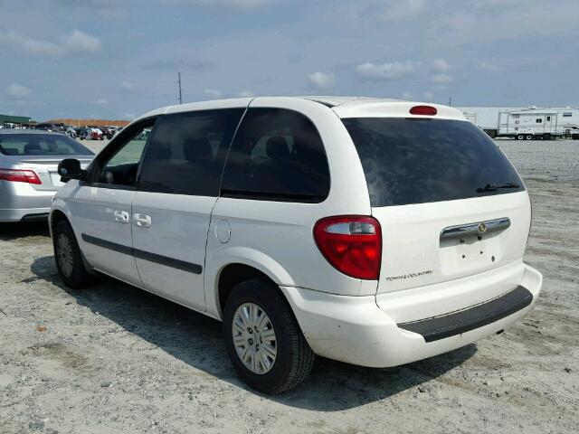 1A4GJ45R77B101510 - 2007 CHRYSLER TOWN & COU WHITE photo 3