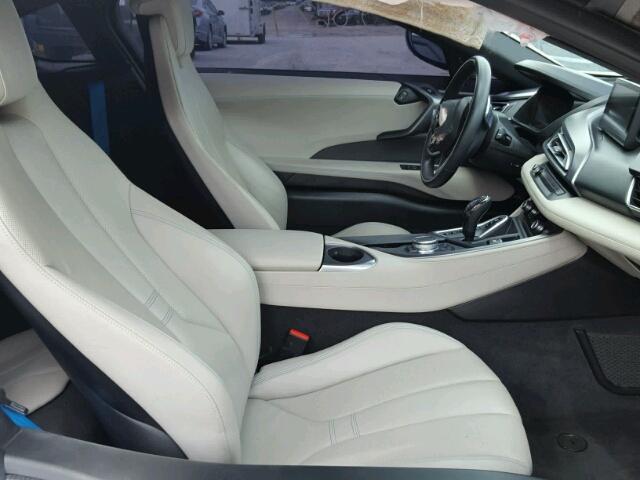 WBY2Z2C57FV391918 - 2015 BMW I8 WHITE photo 5