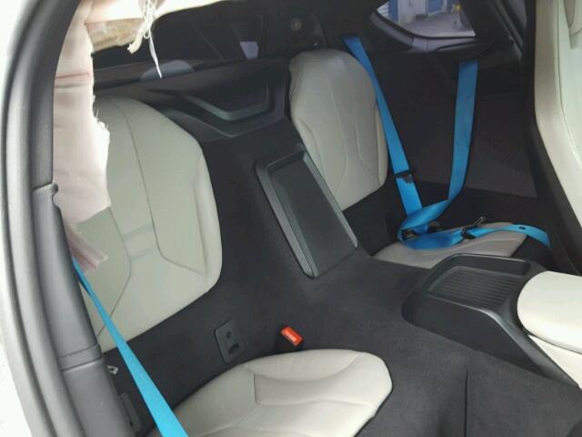 WBY2Z2C57FV391918 - 2015 BMW I8 WHITE photo 6