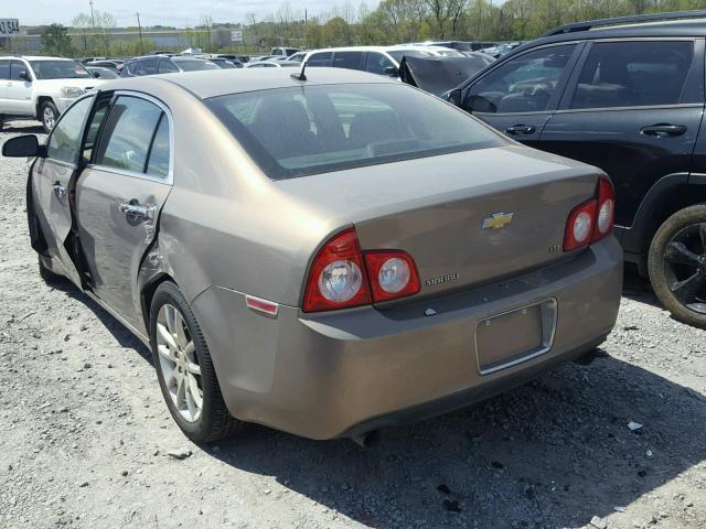 1G1ZK57748F223709 - 2008 CHEVROLET MALIBU LTZ TAN photo 3