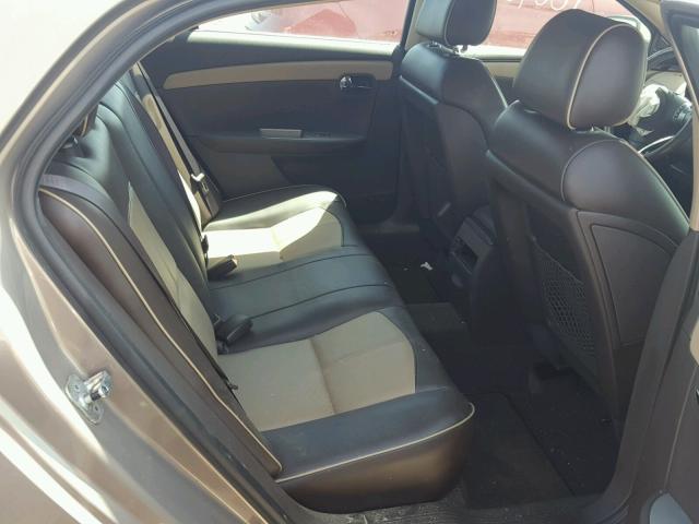 1G1ZK57748F223709 - 2008 CHEVROLET MALIBU LTZ TAN photo 6