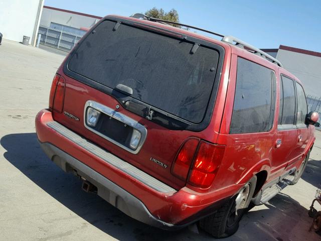 5LMPU28A4XLJ27511 - 1999 LINCOLN NAVIGATOR 红色 照片 4