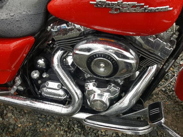 1HD1KB418AB667707 - 2010 HARLEY-DAVIDSON FLHX RED photo 7