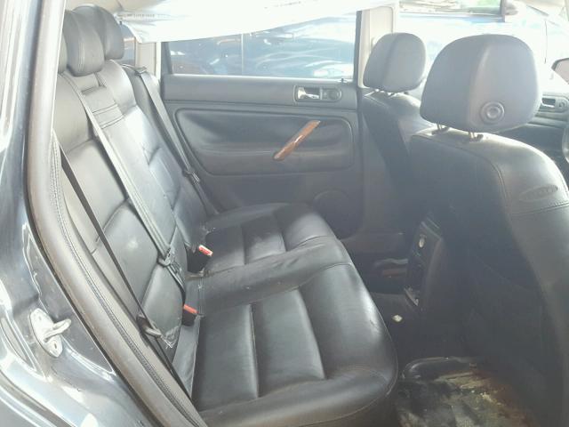WVWRH63B71E149980 - 2001 VOLKSWAGEN PASSAT GLX 石墨色 照片 6