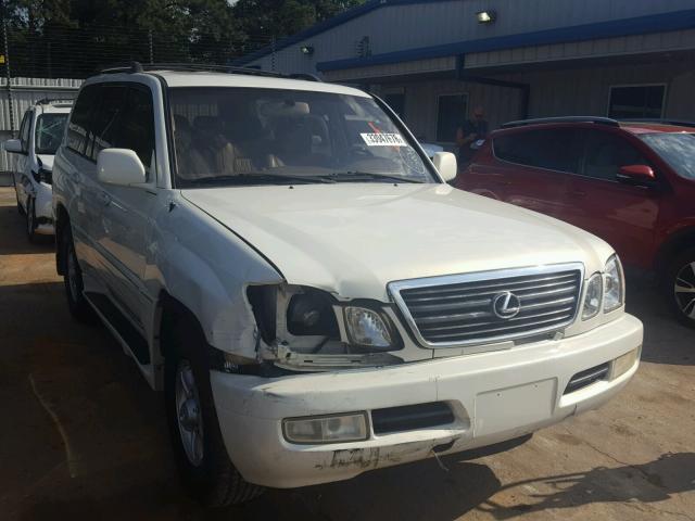 JT6HT00WXX0062795 - 1999 LEXUS LX 470 WHITE photo 1