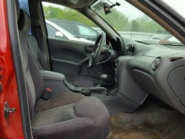 1G2NF52EX4M526469 - 2004 PONTIAC GRAND AM S Qırmızı foto 5
