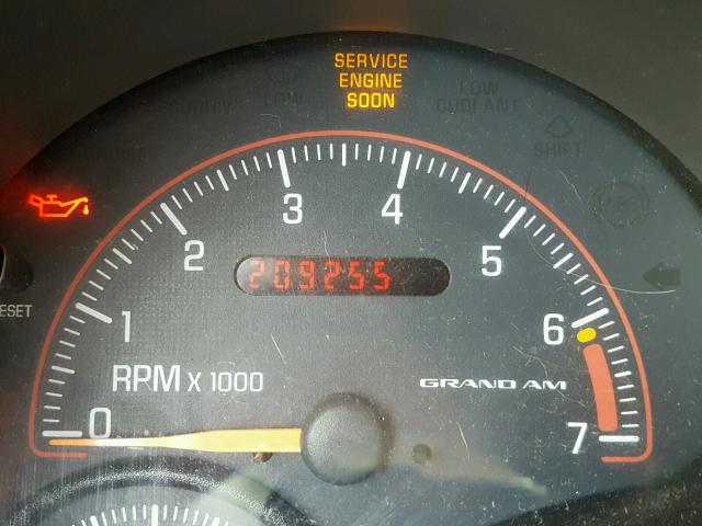 1G2NF52EX4M526469 - 2004 PONTIAC GRAND AM S Qırmızı foto 8