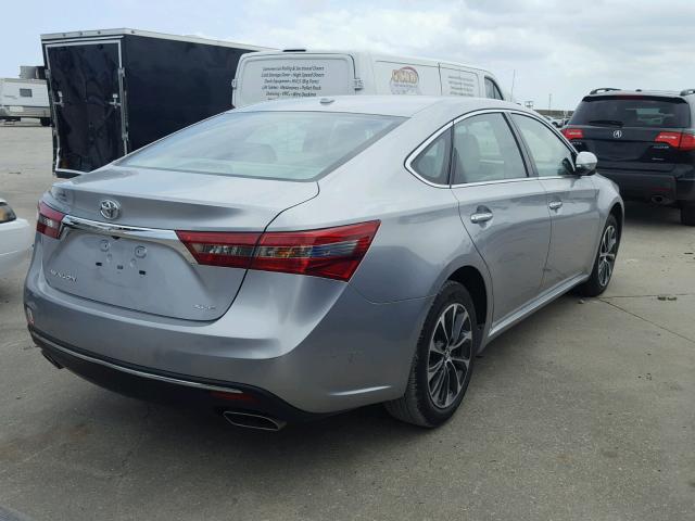 4T1BK1EB5GU238170 - 2016 TOYOTA AVALON XLE SILVER photo 4